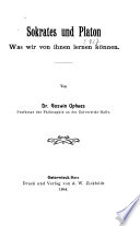 Sokrates und Platon