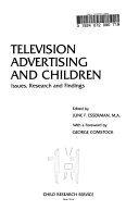 Television Advertising and Children