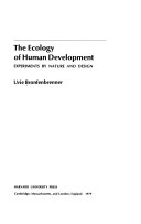 The Ecology of Human Development