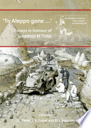 ‘To Aleppo gone ...’: Essays in honour of Jonathan N. Tubb