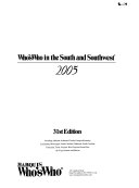 Who's who in the South and Southwest