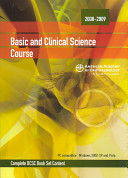 Basic And Clinical Science Course 2008-2009