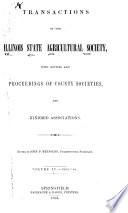 Transactions of the Illinois State Agricultural Society
