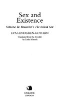 Sex and Existence