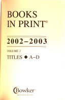 Books in Print