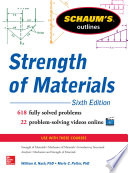 Schaum’s Outline of Strength of Materials, 6ed
