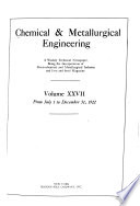 Chemical & Metallurgical Engineering