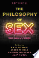 The Philosophy of Sex