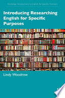 Introducing Researching English for Specific Purposes