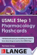 USMLE Pharmacology Review Flash Cards