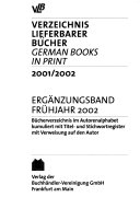 German books in print