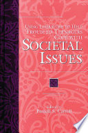 Using Literature to Help Troubled Teenagers Cope with Societal Issues