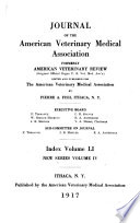 Journal of the American Veterinary Medical Association