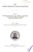 Carnegie Institution of Washington Publication