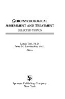 Geropsychological Assessment and Treatment