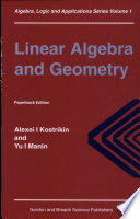 Linear Algebra and Geometry
