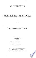 C. Herring's Materia Medica with a Pathological Index