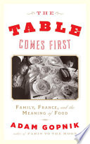The Table Comes First