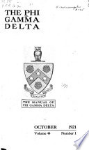 Phi Gamma Delta Quarterly