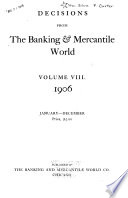 Decisions from the Banking & Mercantile World