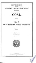 Cost Reports of the Federal Trade Commission