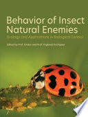Behavior of Insect Natural Enemies