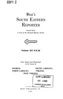 West's South Eastern Reporter