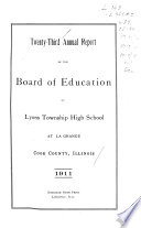 Annual Report of the Board of Education of Lyons Township