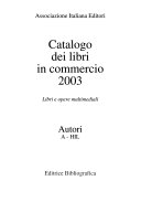Catalogo dei libri in commercio