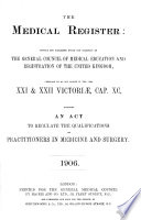 The Medical Register