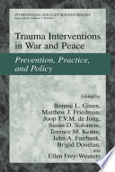 Trauma Interventions in War and Peace