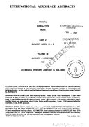 International Aerospace Abstracts
