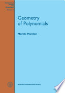 Geometry of Polynomials