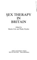 Sex Therapy in Britain
