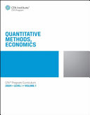 2024 CFA Program Curriculum Level I Volume 1