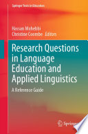 Research Questions in Language Education and Applied Linguistics