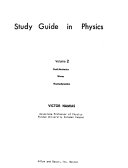 Study Guide in Physics: Fluid mechanics, waves, thermodynamics