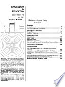 Resources in education