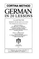 German in 20 Lessons, Intended for Self-study and for Use in Schools