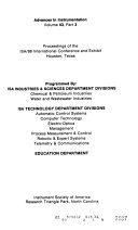 Advances in Instrumentation