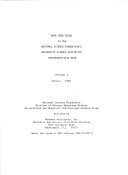 Data User Guide to the National Science Foundation's University Science Statistics Integrated Data Base
