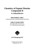 Chemistry of Organic Fluorine Compounds