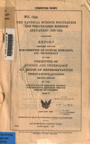 The National Science Foundation and Pre-college Science Education, 1950-1975