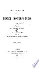 Les origines de la France contemporaine