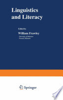 Linguistics and Literacy