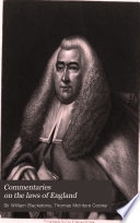 Commentaries on the Laws of England
