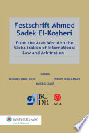 Festschrift Ahmed Sadek El-Kosheri