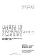 Special Report - Transportation Research Board, National Research Council