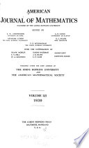 American Journal of Mathematics