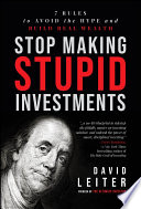Stop Making Stupid Investments